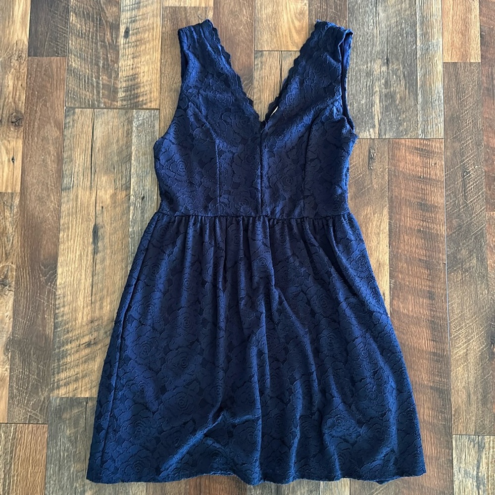 Navy lace Dress